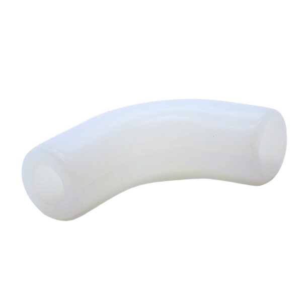 Silicone bend connector – front view showing smooth curve