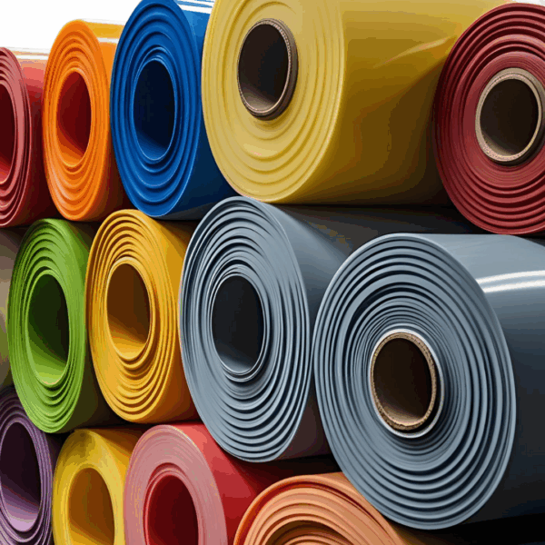 Colourful roles of silicone sheeting in a stack