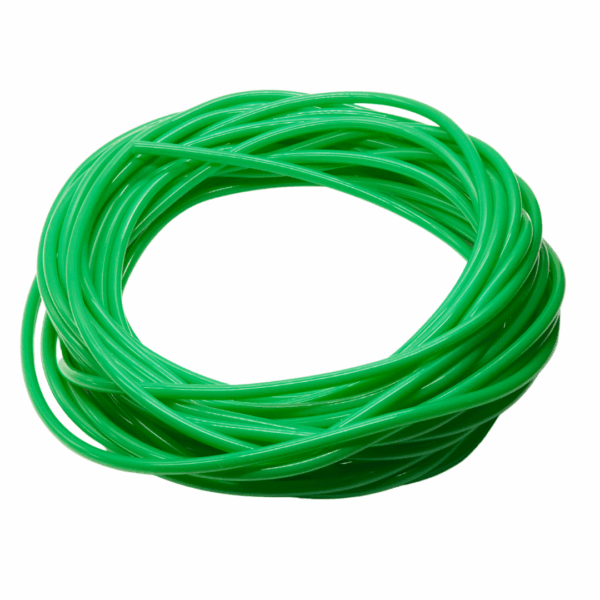 Green silicone tubing from Silclear